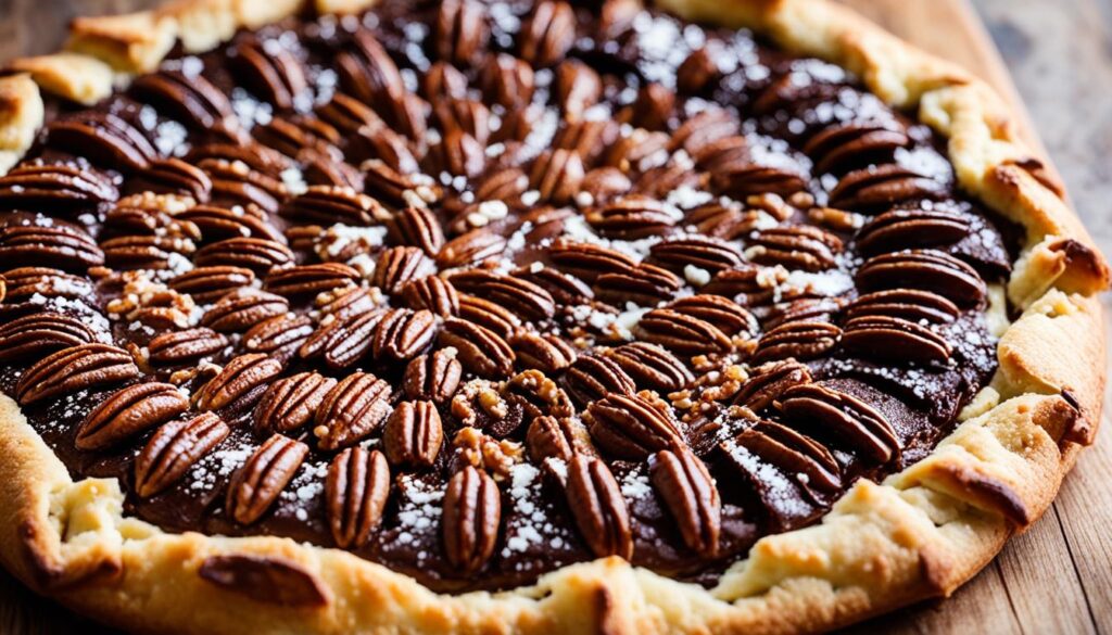 chocolate pecan galette recipe