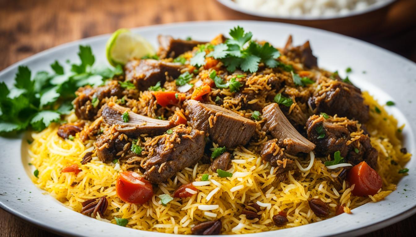 Savor Our Authentic and Flavorful Lamb Biryani Delicacy