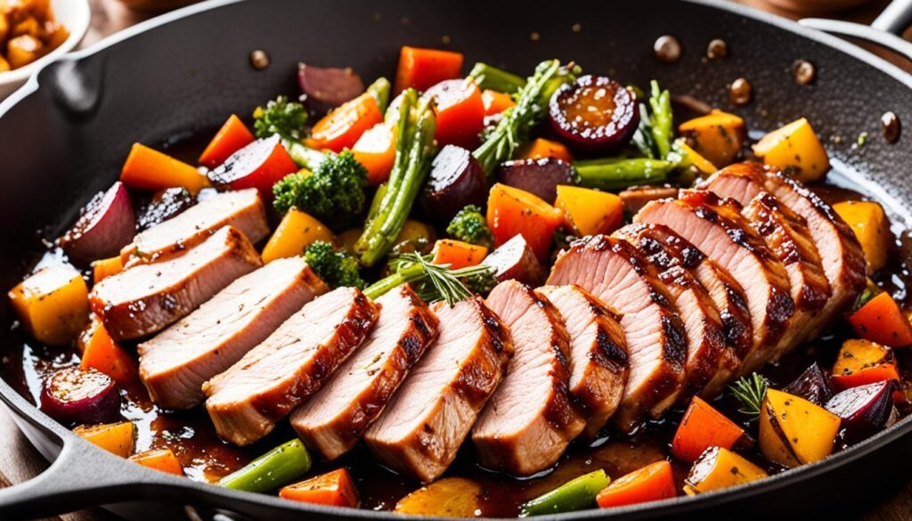 pan roasted pork tenderloin