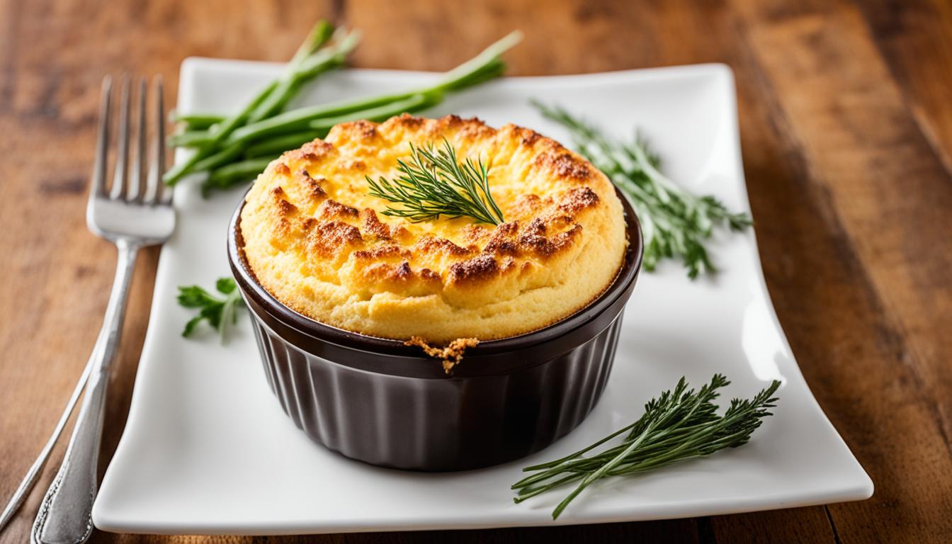 savory cheese souffle